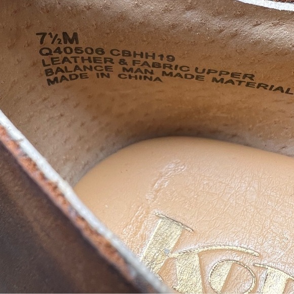 Korks by Kork-Ease Gertrude brown leather slip on heeled ankle shoes size 7.5 - Picture 13 of 13